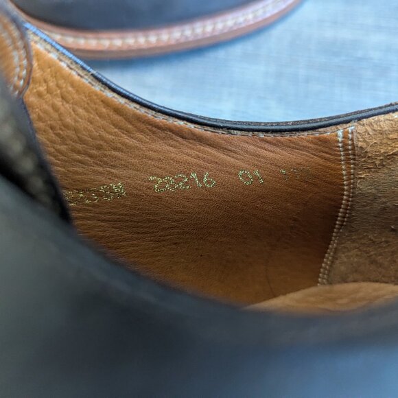 Beckett Simonon Men's Classic Handcrafted Pull-Up Leather Dunham Derby Brown 11B - Picture 6 of 10